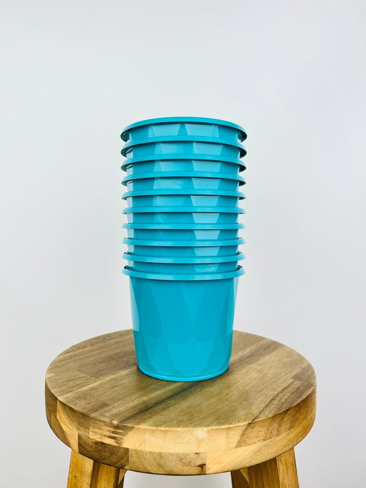 Impulse Pot 130mm - Teal - BULK 100 Pack | Uprooted