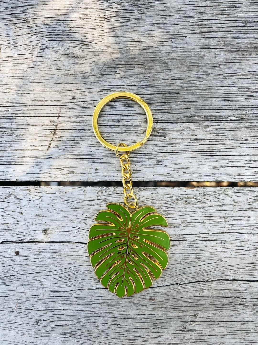 Mature Monstera Deliciosa Keyring | Uprooted